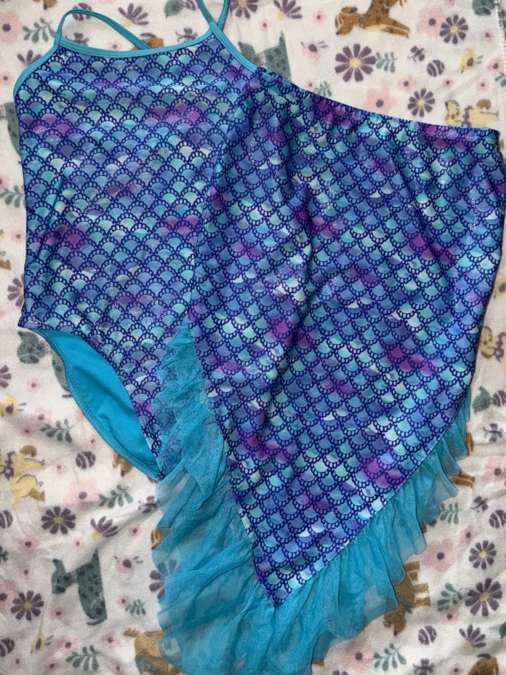 Girls Mermaid swimsuit Size 14/16